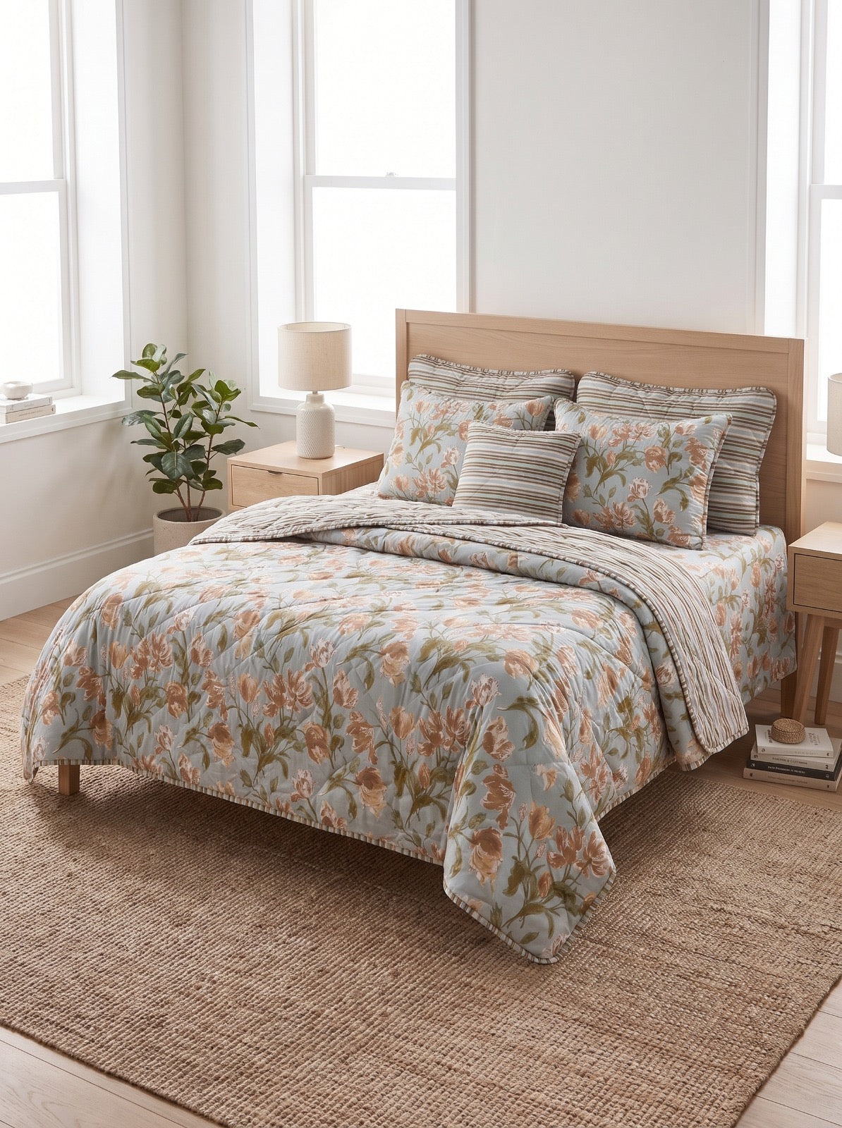 FR AH Sea Flora - 7Pcs-Cotton