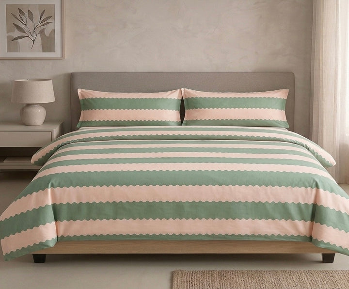 Ms Green Pattern - Cotton