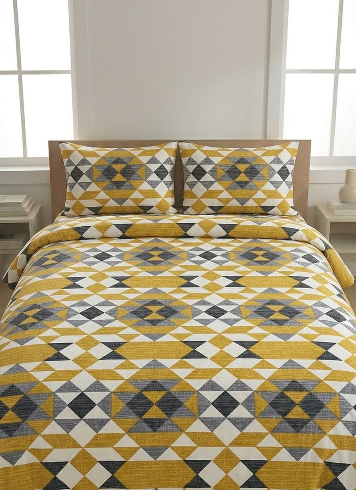 Ms Yellow Cubes-Cotton