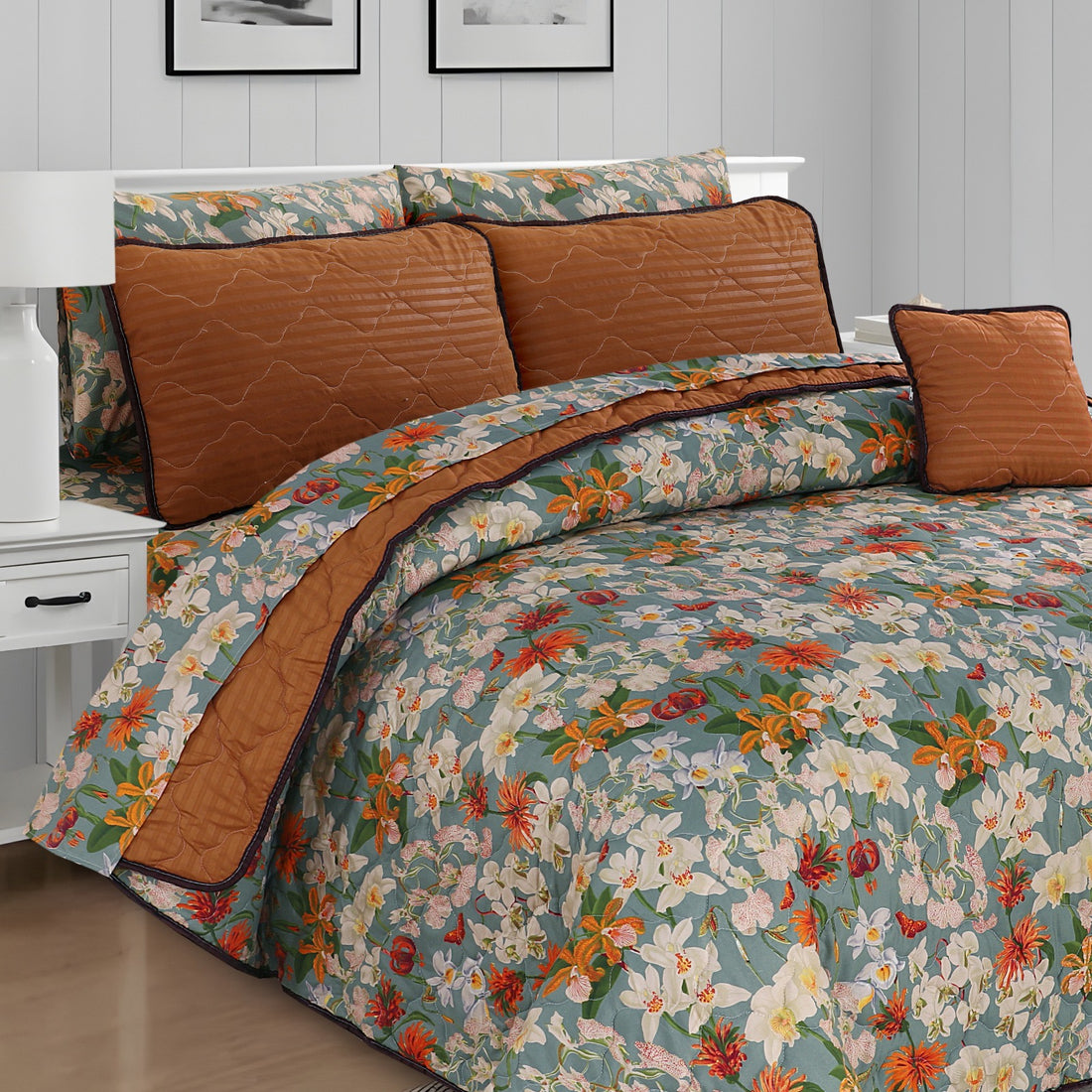 Rich Floral - 7Pcs