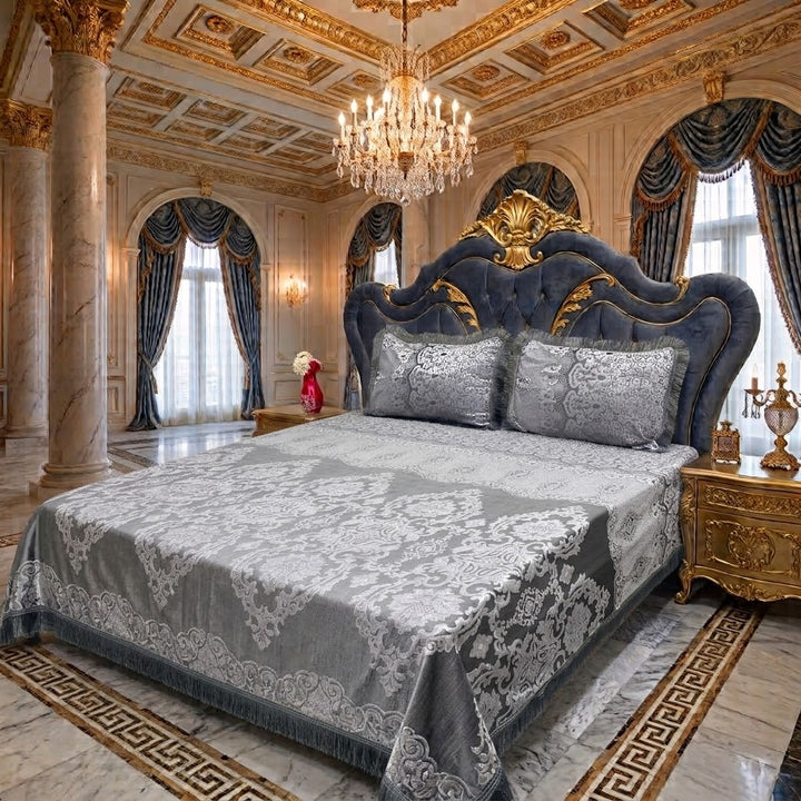 Velvet SilverGrey -3Pcs