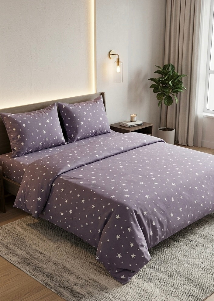 Grey Starry  - Cotton