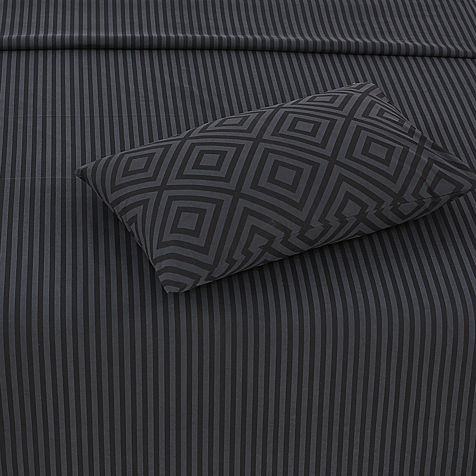 Black Striped- 3Pcs Cotton