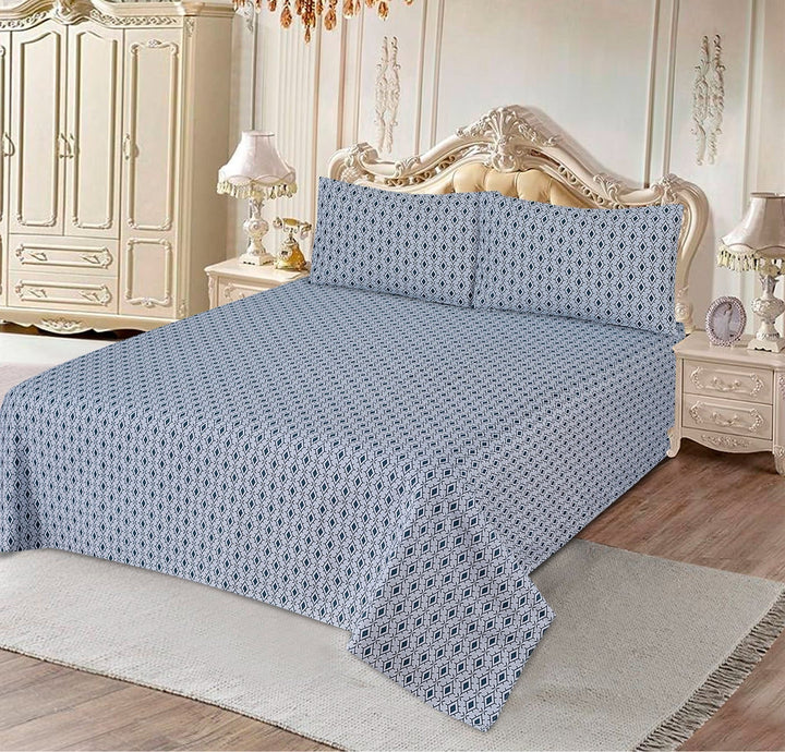 Percale Box Sea 3Pcs Printed Cotton Punch