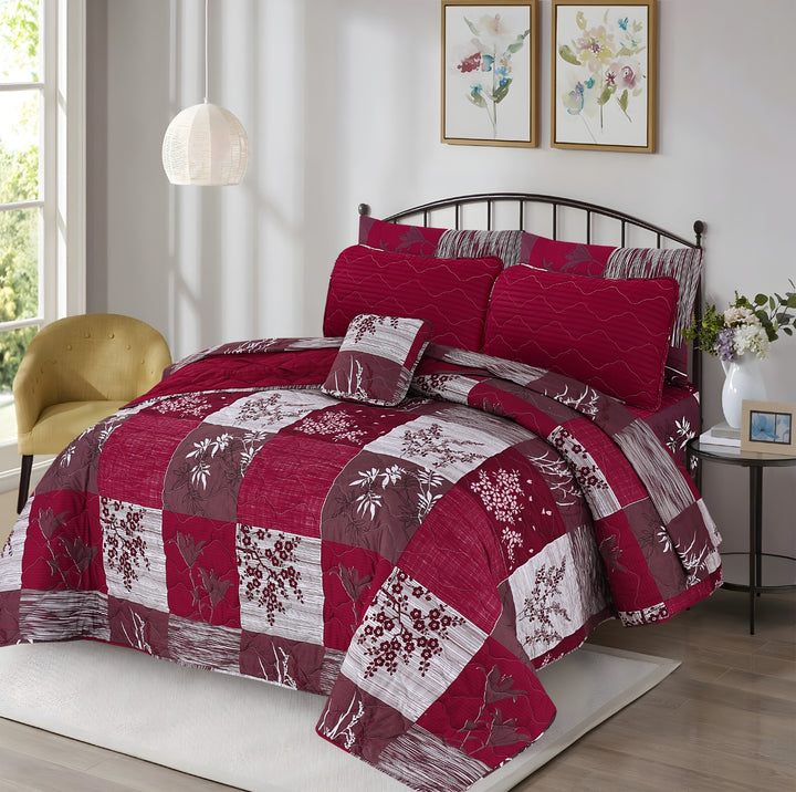 Vintage Red -7Pcs