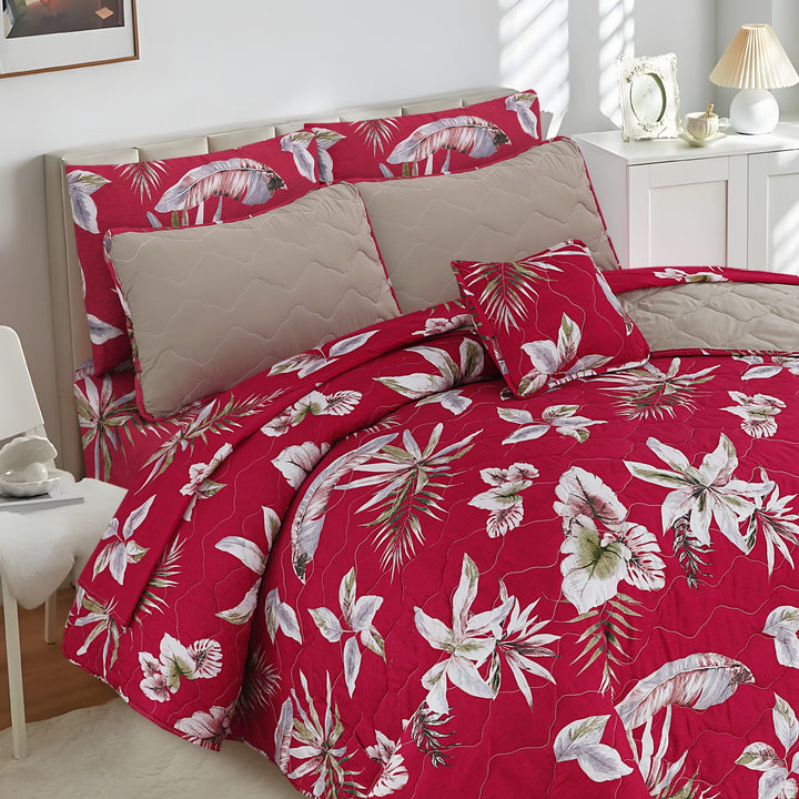 Rosey Beige - 7Pcs