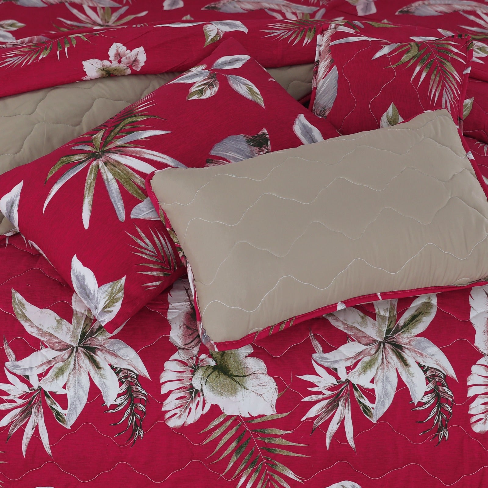 Rosey Beige - 7Pcs