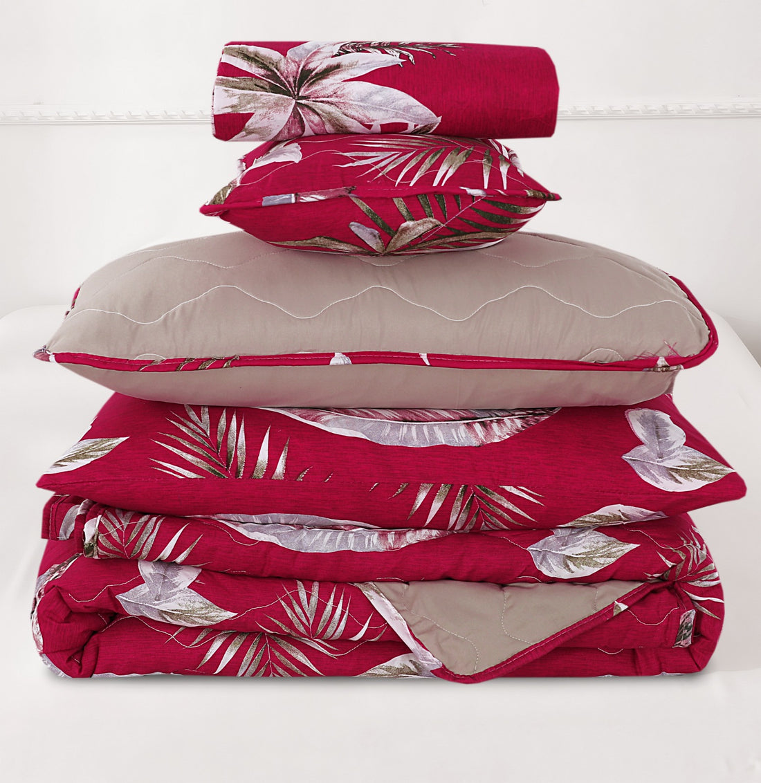 Rosey Beige - 7Pcs