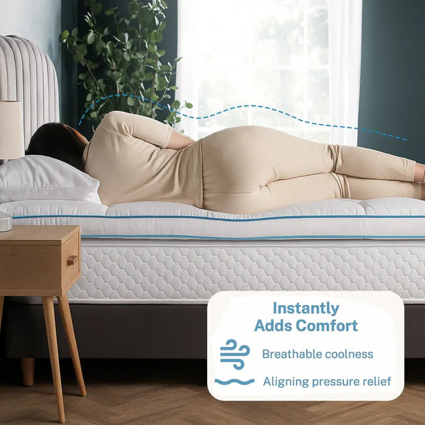 Matress Topper - White